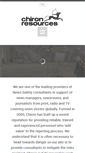 Mobile Screenshot of chiron-resources.com
